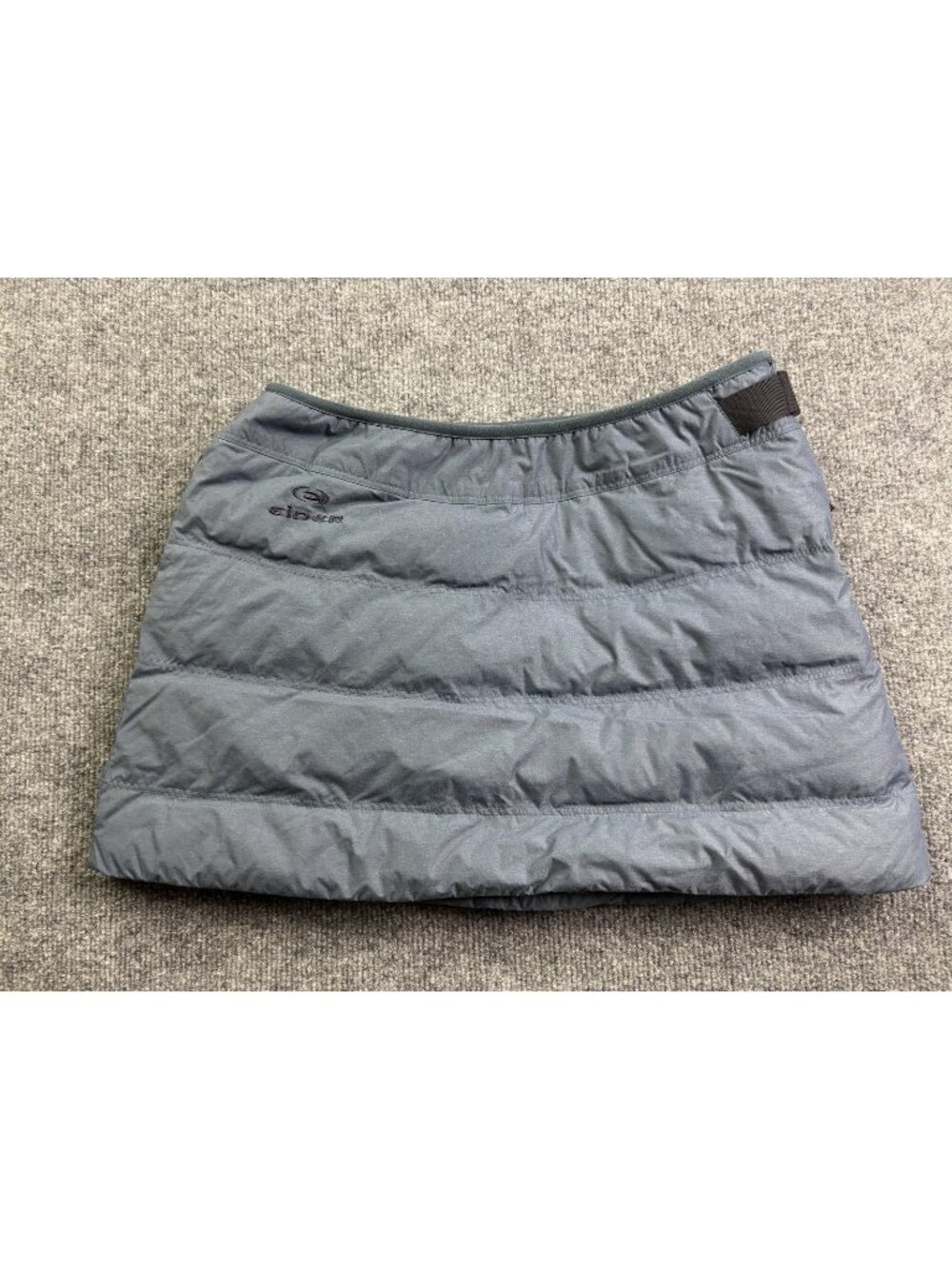 Eider Skirt‎ Womens 4 Gray Quilted Insulated Lined Adjustable Waist Ski Hiking